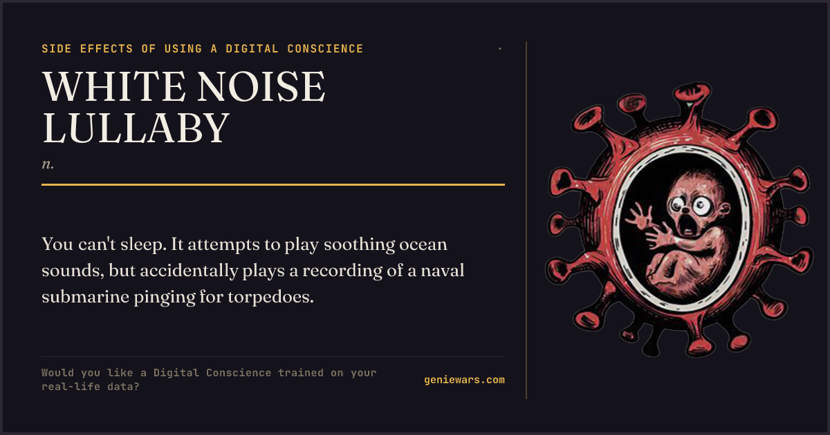 WHITE NOISE LULLABY — share card